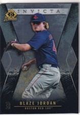 2021 BOWMAN INVICTA RC BLAZE JORDAN BOSTON RED SOX ROOKIE BASEBALL #1336