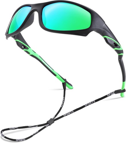 Kids Baseball Polarized Sunglasses – Unbreakable Flexible Youth Sports Sungla... - Picture 3 of 7