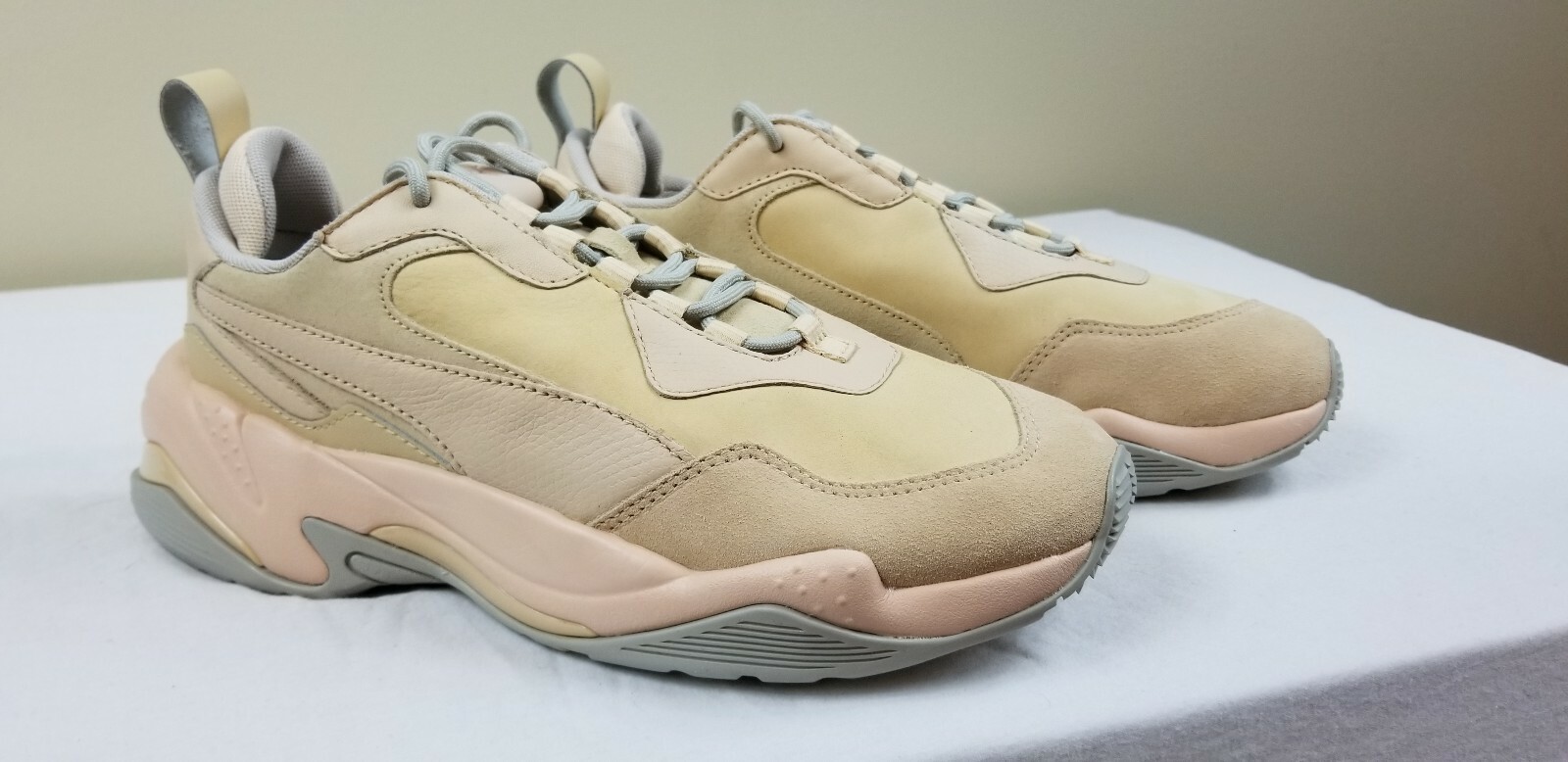 Size 9.5 - PUMA Thunder Desert Particle Beige 2018 for sale online | eBay