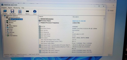 DELL LATITUDE 5510 Laptop Intel Core I5-10TH GEN @ 1.6 GHz 16 GB RAM 256 GB W11P - Picture 15 of 20