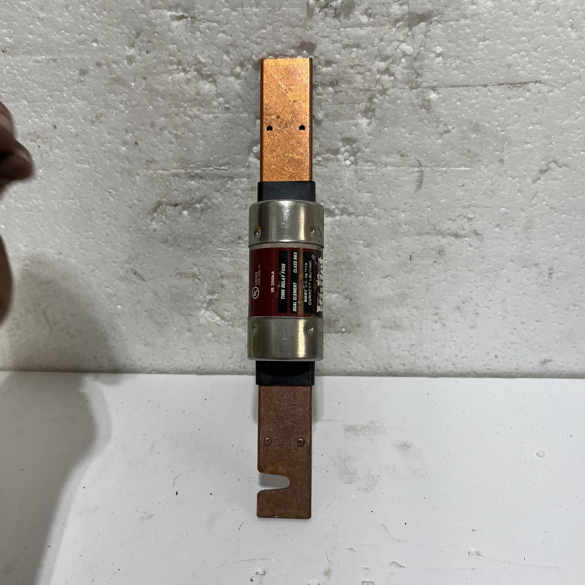 NEW EDISON BULLET ECSR175 DUAL ELEMENT TIME DELAY FUSE CLASS