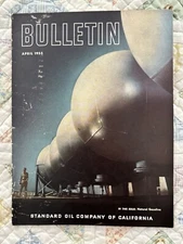 1955 Standard Oil Company of California BULLETIN MAGAZINE Industry Publication