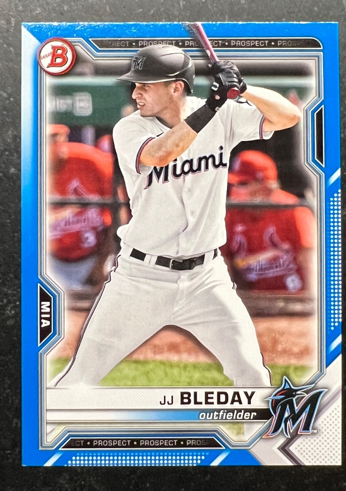 2021 Bowman Draft Blue J.J. Bleday #17 67/150