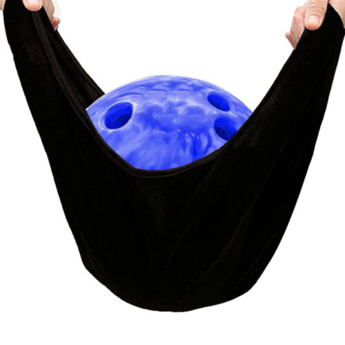 Bowling Ball Seesaw Towel Super Soft Microfiber Bowling Ball Polisher Carry Bag
