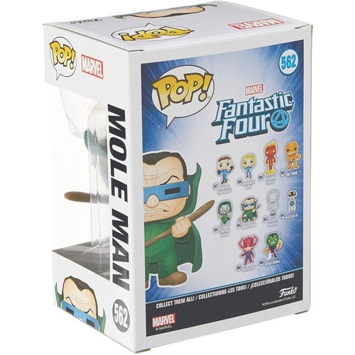 Figura Funko Pop! Marvel Los Cuatro Fantasticos Mole Man (Hombre Topo) Modelo 56 - Imagen 5 de 6