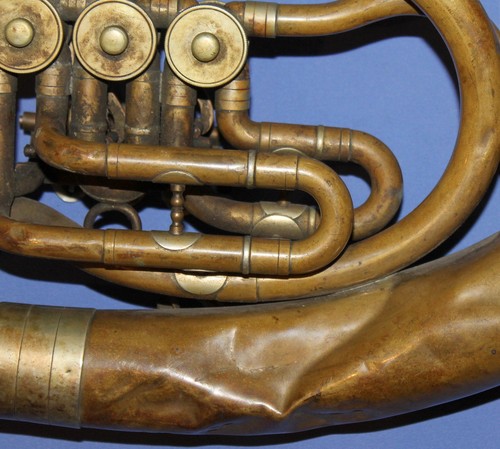 Cuerno de tuba de latón lignatone checoslovaco vintage - Imagen 10 de 12