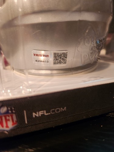 Richard Seymour Authentic Signed Speed Mini Helmet TRISTAR HIDDEN TREASURE COA! - Picture 6 of 9