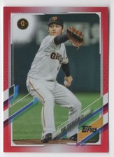 2021 TOPPS NBP RED RARE YUKI TAKAHASHI /5