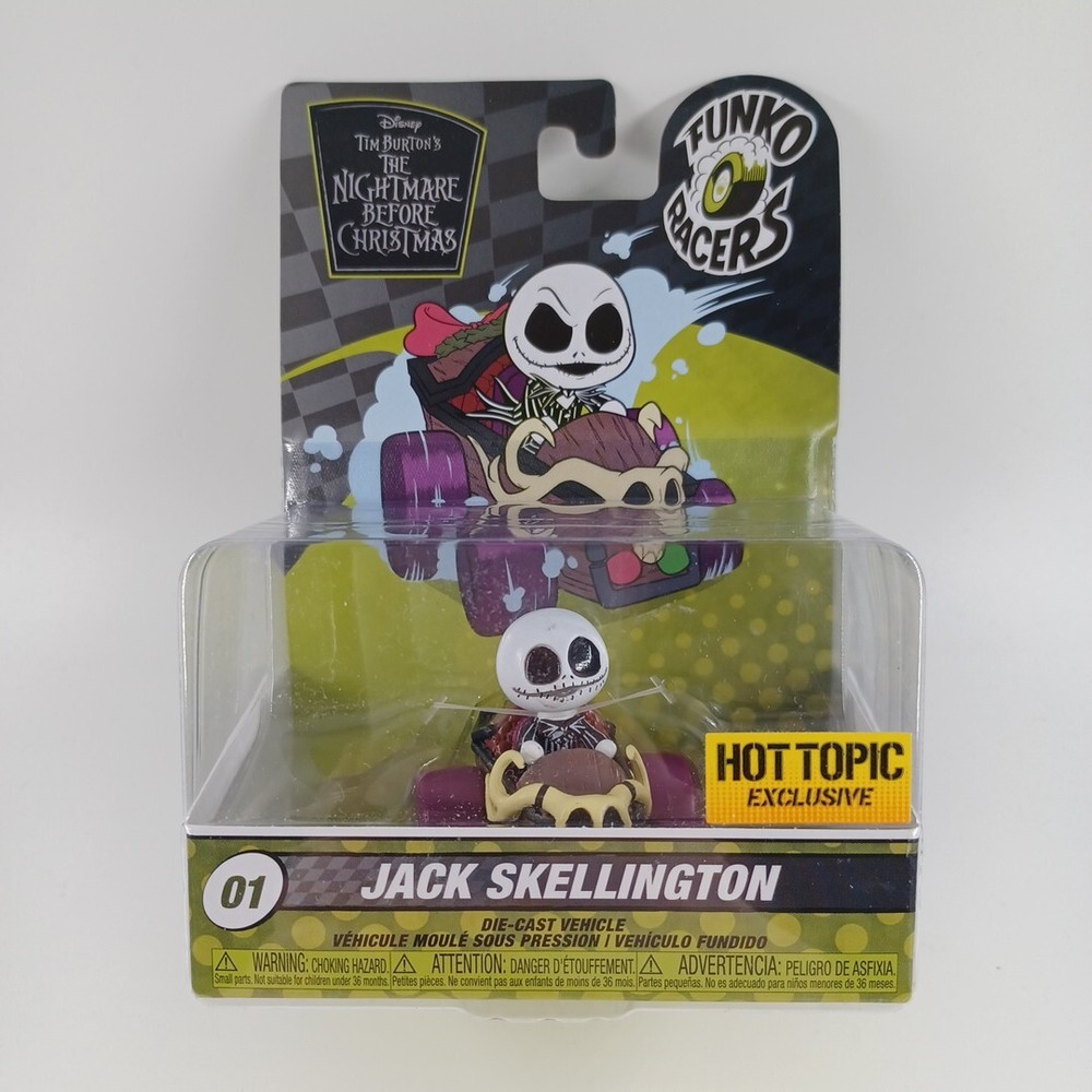 Funko Racers Disney Nightmare Before Christmas Jack Skellington #01 Hot Topic