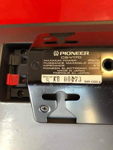 Pioneer cs-v170 speakers - Picture 3 of 11