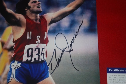 BRUCE JENNER TEAM USA OLYMPICS Signed 8x10 PSA/DNA COA AC49404 - Picture 2 of 3