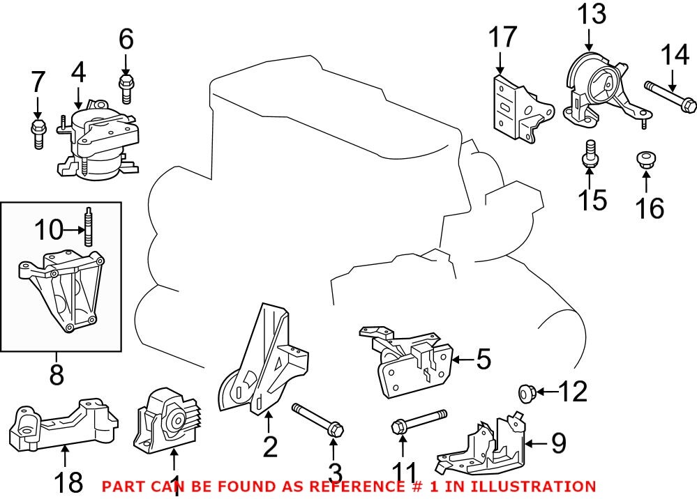 20082015 Scion XB Damper Engine Mount 1235128100, 60 OFF