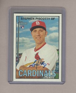 2016 Topps Heritage - Real One Autographs - #ROA-SP - Stephen Piscotty - STL