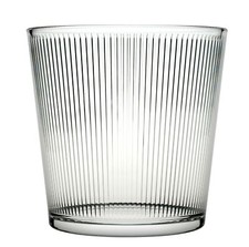 Pasabahce Round Glass Flower Vase Pot Display Decor Straight Lines/Mosaic/Clear