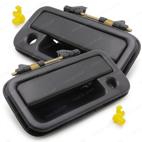 For Isuzu Rodeo TFR'92-'97 Dragon Eyes 1992 '97 Pair Black Outer Door Handle - Picture 5 of 8