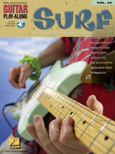 Surf Noten Gitarre Mitspielen Buch und Audio NEU 000699635 - Bild 1 von 1