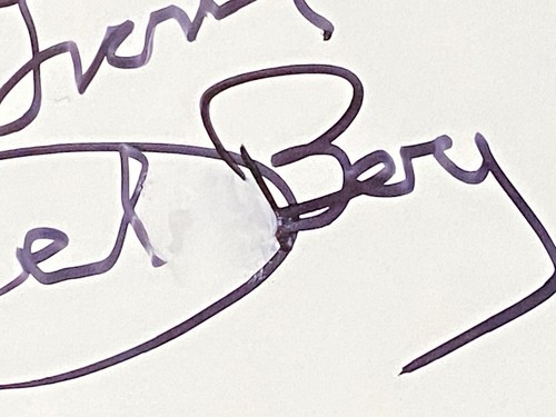 Autógrafo foto firmado a mano de David Jason 8x10 con nombre de personaje - Imagen 5 de 6