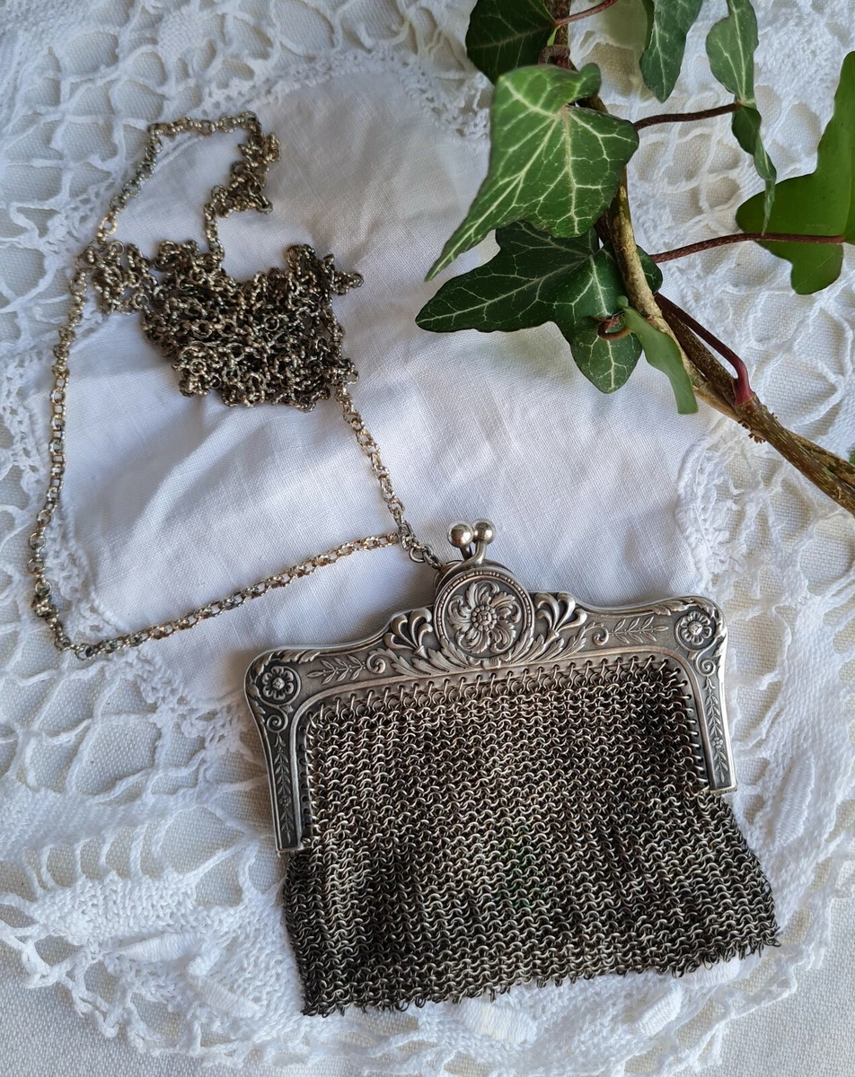 Pochette à Monnaie En Métal Médiévale, Pochette à Monnaie En Maille