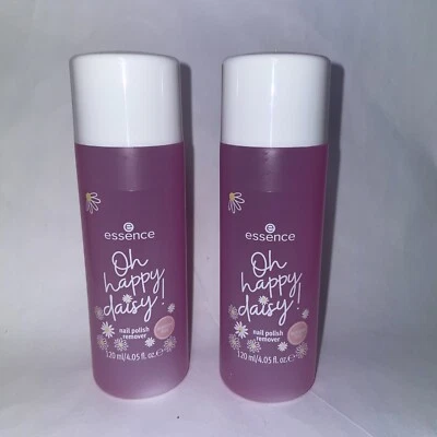 (41,63€/L) essence Nail Polish Remover Nagellackentferner acetone free 2 x 120ml