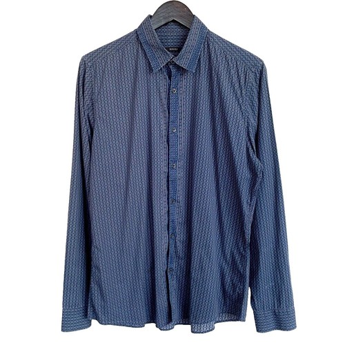 GUCCI Oxford Shirt/ Size 38/ Cotton/ Blue/ 726087 | eBay