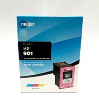 Meijer Remanufactured Ink Cartridges for HP 901 - TRI-COLOR C, M, Y 
