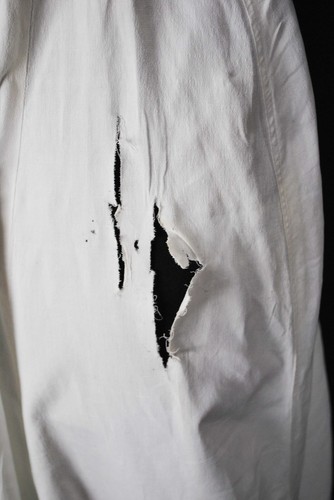EDWARDIAN LINEN DAY DRESS, 1915-1920 - Picture 10 of 12