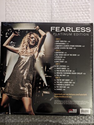 Taylor Swift Fearless Platinum Edition LP - Ships Fast