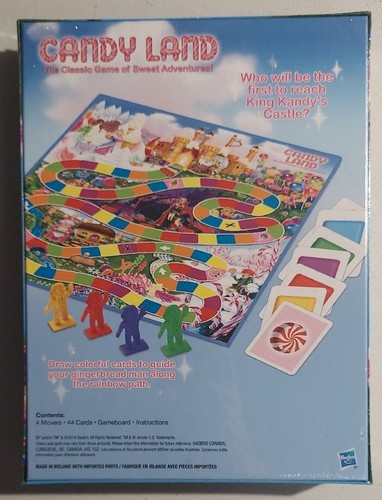 Candy Land Classic Hasbro Fun Family Adventure Tavolo 2-4 giocatori età 3+ nuovo - Foto 2 di 5