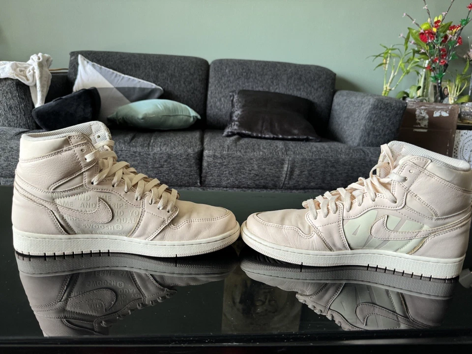 Nike Air Jordan 1 retrô alto OG Guava Ice 2018 tamanho 10.5 - 555088-801 - Imagem 4 de 4