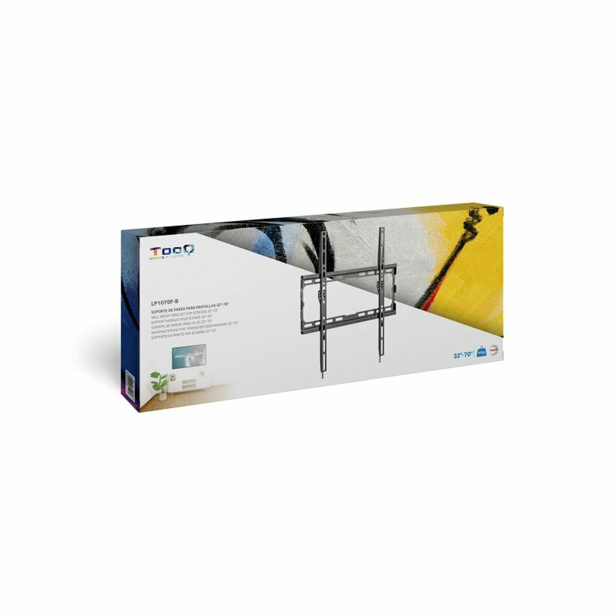 Thumbnail - Tv Halterung Tooq Lp1070f-b