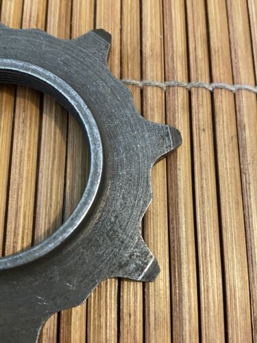 Schönes Vintage Campagnolo Record Pista Stahl Zoll-Neigung/Skip Zahn Track Cog - 8t - Bild 8 von 12