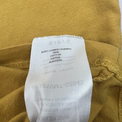 Hurley Men's Circle Beach Logo Short Sleeve Crewneck Tee T-Shirt Small Yellow - Bild 4 von 9