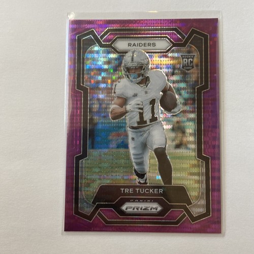 2023 Panini Prizm - Rookies Purple Pulsar Prizm #362 Tre Tucker (RC)