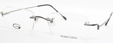 ROMEO GIGLI GENIUM RG31704 GUNMETAL EYEGLASSES GLASSES RG317 51-19-135mm Italy