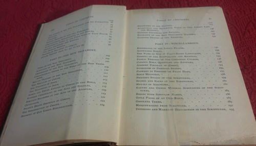 A Handbook of the Bible Facts and Curioisities by Rev William Turner 1894 1st - Imagen 6 de 11
