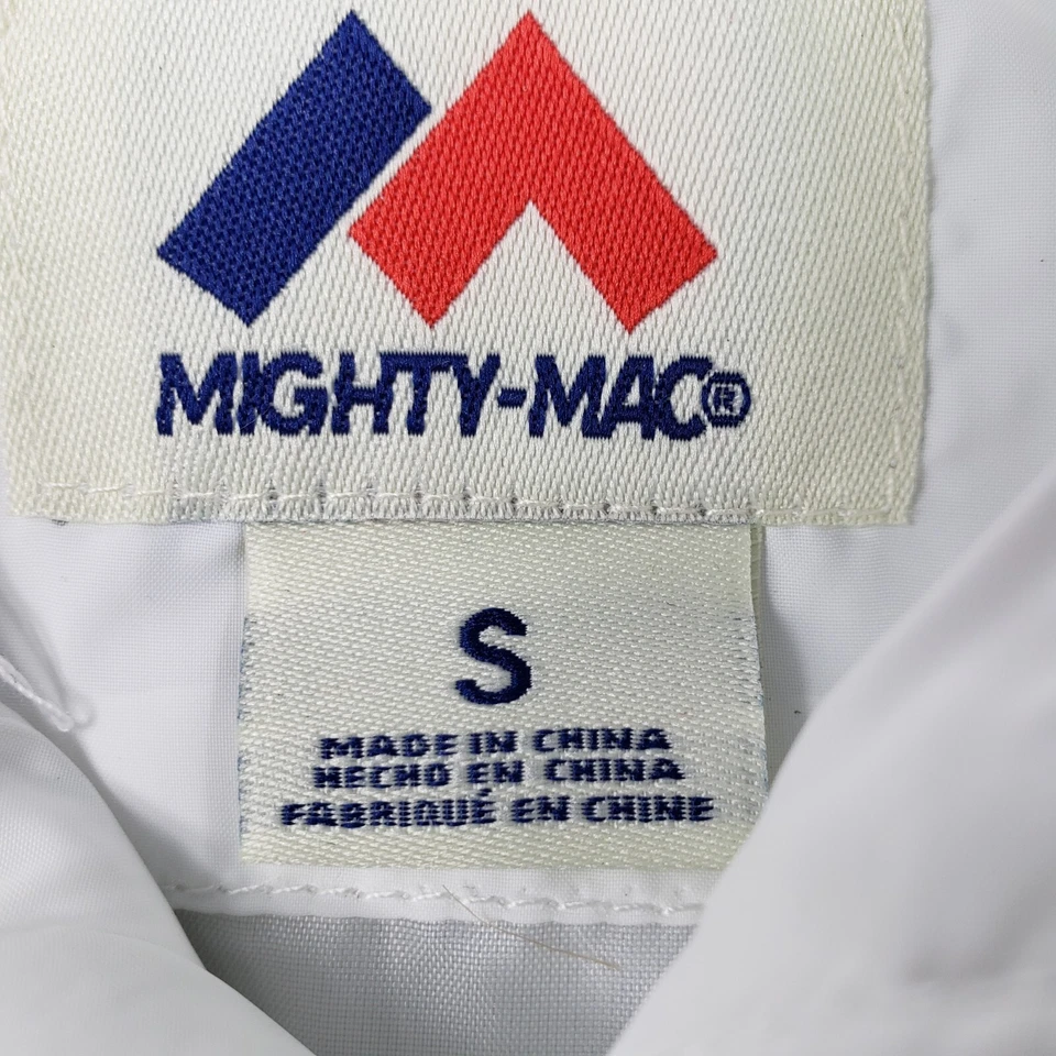 NUEVO Mighty Mac Niños Talla PEQUEÑA Puffer Cremallera Chaqueta Abrigo de Invierno con Capucha Blanco $85 Nuevo con Etiquetas Foto 4 de 4