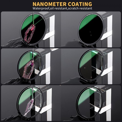K&F Concept MCUV CPL ND1000 Magnetic Filter 49/52/55/58/62/67/72/77/82/86/95mm - Picture 41 of 101