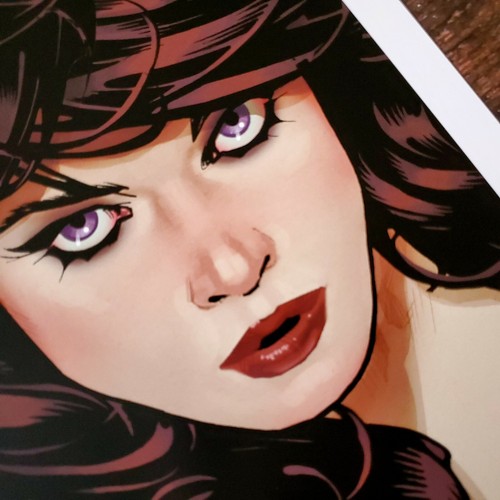 Lois Lane DRUCK POSTER 12 X 16" DC COMICS - COVER VILLIANS PORTRAITS - Bild 2 von 2