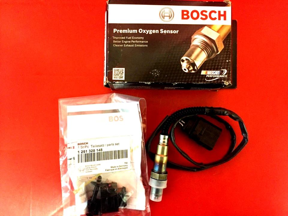 Sensor de oxígeno BOSCH 16136 PARA AUDI Porsche volkswagen vw sin caja aguas abajo Foto 2 de 3