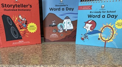 MRS WORDSMITH R-r-ready for School Word a Day - Spiral Bound  Lot All 3 Books