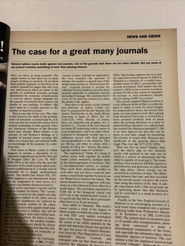 VINTAGE, Nature International Journal Of Science. May 4, 1995 Magazine. - Imagen 8 de 12