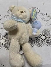 First & Main Cherish Angel Bear w/Rattle  Wings