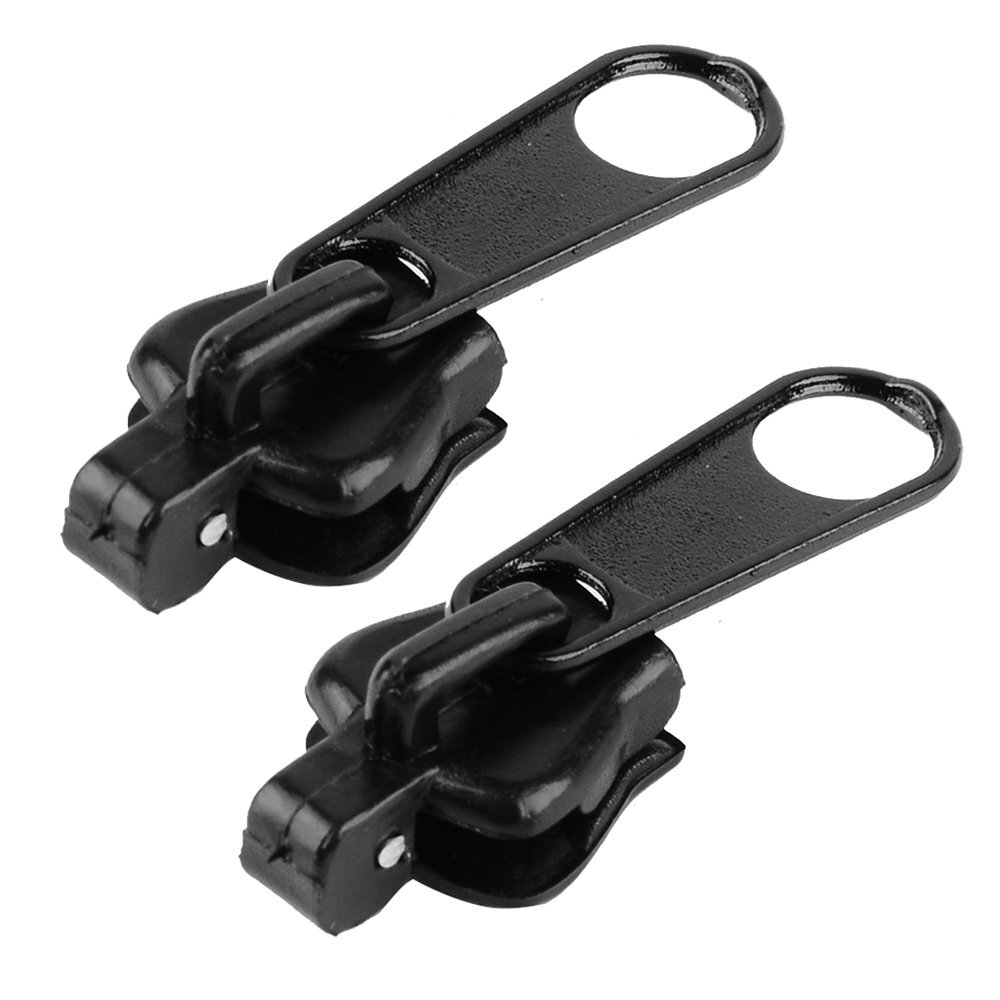 6x Universal Reißverschluss Reparatur Set Zipper Schieber Repair Ersatz Head DE