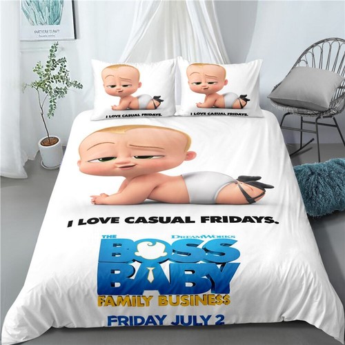 CuteVhild Lying On The Ground 3D Quilt Duvet Doona Cover Set Pillow case Print - Foto 2 di 4