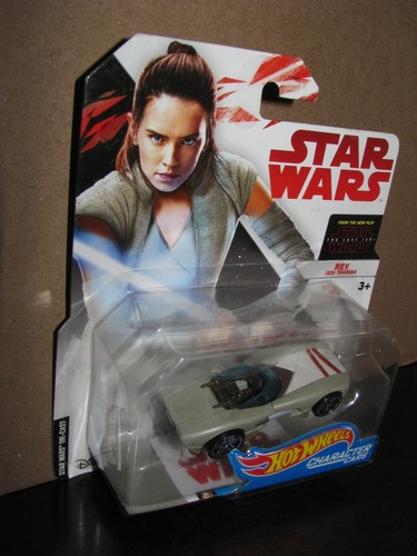 Hot Wheels 2017 Star Wars Personaje Coches REY JEDI ENTRENAMIENTO de The Last Jedi - Imagen 2 de 4