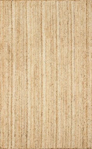 Jute Rug in Square Hand Braided Area Carpet for Living Room Rustic Look Rug - Picture 2 of 7