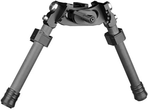 Carbon Fiber Spring Return Rifle Bipod with 20mm Picatinny Rail Mount V10 - Picture 3 of 6