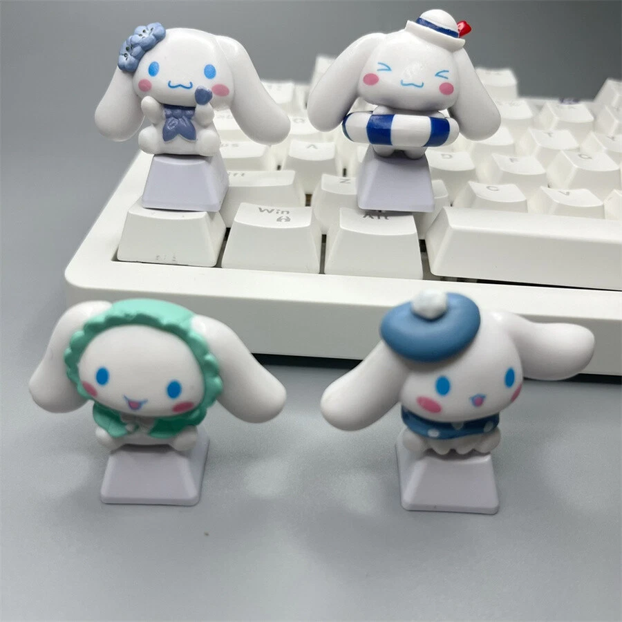 Cinnamoroll Cartoon DIY Cross Shaft Mechanical Keyboard ESC Resin Keycap