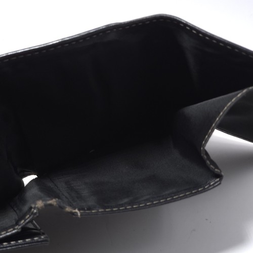 Cartera Fossil Triple Plegable Marrón Logo F Lona Marrón Cuero Borde 6 Ranuras para Tarjetas - Imagen 7 de 9