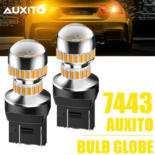 2x AUXITO T20 54 LED Turn Signal Light Bulb 7440 7443 Canbus Error Free Globes - Picture 8 of 13